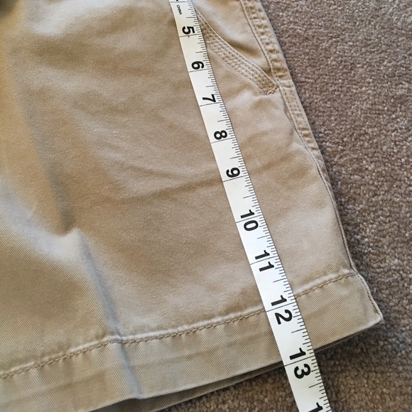 J Crew women’s khaki classic twill chino shorts - Picture 5 of 6